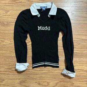 y2k Mudd Sweater Small